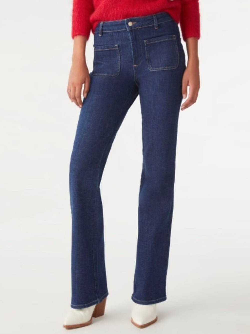 Ba&sh Ross Blue Jeans Size 34 Size 2 NWT New